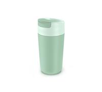 Joseph Joseph Sipp Taza de viaje, Taza reutilizable higiénica a prueba de fugas, Taza de café y té con tapa, 454 ml (16 fl. oz), Verde