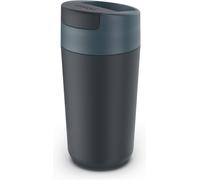 Joseph Joseph Sipp, Taza para llevar café y té, Vaso con tapa, a prueba de fugas, sin BPA, 454 ml, azul oscuro