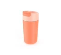 Joseph Joseph Sipp, Taza Para Llevar Café y té, Vaso con Tapa, a Prueba de Fugas, Sin BPA, Coral, 454 ml