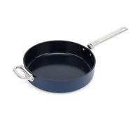 Joseph Joseph Space Sartén 28cm, Mango Plegable, Ahorro de Espacio, Inducción y Horno, Revestimiento Cerámico