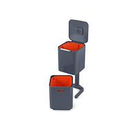 Joseph Joseph Totem Compact - Unidad de Separación de Residuos y Reciclaje con una, Grafito, Capacidad de 40 litros