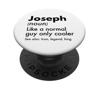 Joseph Like A Normal Guy Only Cooler Legend King Nombre PopSockets PopGrip Adhesivo