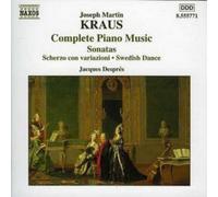 Joseph Martin Kraus Complete Piano Music (CD) Album (Importación USA)