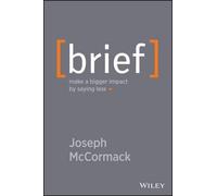 Joseph McCormack Brief (Tapa dura)
