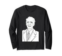 Joseph Murphy Retrato Mente Subconsciente Arte Retro Manga Larga