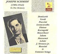 Joseph Schmidt - To the Memory