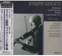 Joseph Szigeti - Beethoven: Violin Con/Brahms: So [Import]