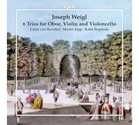 Joseph Weigl : 6 Trios pour hautbois, violon et violoncelle. Heerden, Jopp, Stephens.