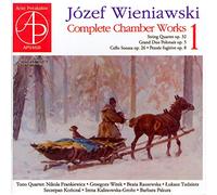 Joseph Wieniawski : Musique de chambre, vol. 1. Konczal, Kalinowa-Grohs, Pakura.