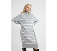 Josephine & Co Anika Dress Grey Stripe Talla: XXL | Vestidos Midi Outlet | Mujer | Gris