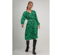 Josephine & Co Safira Dress Parrot Green Print Talla: 40 | Vestidos Midi Outlet | Mujer | Verde