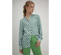 Josephine & Co Sigrid Blouse Parrot Green Print Talla: 40 | Manga Larga Outlet | Mujer | Verde