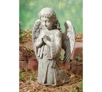 Joseph's Studio by Roman Inc. Garden Coleccin Estatua religiosa Holy Family Memorial Angel Patron Saint Garden D? Cor (12x7x6)