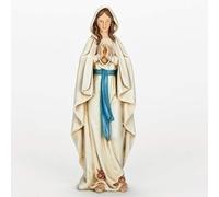 Joseph's Studio de Roman Inc. Nuestra Seora de Lourdes Coleccin del Renacimiento Estatua Religiosa Holy Family Memorial Angel Patron Saint Garden D