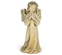 Joseph's Studio de Roman Inc. Praying Angel Planter Garder Coleccin Estatua religiosa Holy Family Memorial Angel Patron Saint Garden D? Cor (16x7x9)
