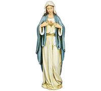 Joseph's Studio Renaissance Collection by Roman - Figura Exclusiva del Inmaculado Corazón de María, 6 Pulgadas