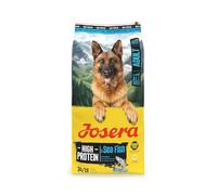 JOSERA Adult High Protein Seefish (1 x 12,5 kg) | Comida Seca Premium para Perros Adultos y Deportivos | Salmón y Batata | sin Cereales y Rico en proteínas | L-carnitina y taurina | 1 Unidad