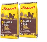 Josera Cordero & Reis 2 x 12,5 kg Paquete ahorro de Pienso Comida Seca para Perros