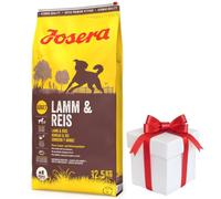 JOSERA Cordero y Arroz 12.5kg + ¡Sorpresa para tu Perro GRATIS!
