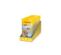 JOSERA Crunchies Dental (6 x 60 g) | Almohada crujiente Premium para Gatos | apoya la Limpieza Dental, fórmula sin Cereales y sin azúcar, con vitaminas y taurina, crujiente y cremoso, 6 Unidades