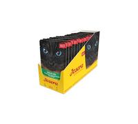 JOSERA Filete Pollo con Pato (16 x 70 g) | Adult | Pienso húmedo Premium para Gatos Adultos | Pollo y Vacuno con un 40% de Filete de Pollo | Sin Cereales | Comida húmeda para Gatos en Bolsa Fresca