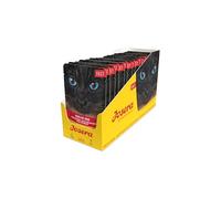 JOSERA Filete Pollo con Ternera (16 x 70 g | Adulto | Pienso h Premium para Gatos Adultos | Pollo y Vacuno con un 40% de Filete de Pollo | Sin Cereales | Comida húmeda para Gatos en Bolsa Fresca