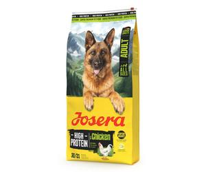 Josera High Protein - Pienso para perros adultos activos - Pollo - Cantidad: 12,5 kg