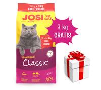 JOSERA JosiCat Classic Esterilizado 15+3 kg + SORPRESA PARA EL GATO