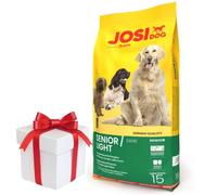 JOSERA JosiDog Senior/Ligero 15 kg + ¡Sorpresa GRATIS para tu perro!