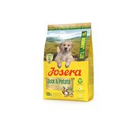 Josera Junior Duck & Potato - Alimento completo para perros | Todos los tamaños de cachorros | Proteína de carne única | Sin cereales | Immune Plus | Aceite de salmón | Soporte articular | 3 kg