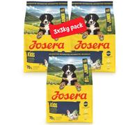 JOSERA Junior Kids Pollo y arroz (3 x 3 kg) | Comida Seca Premium para Perros Mayores en Crecimiento | para cría y Cuidado óptimo de Cachorros Grandes a Partir de la 6ª Semana de Vida | sin Gluten |