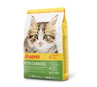 JOSERA Kitten grainfree (1 x 10 kg) | Un pienso completo para gatas gestantes, lactantes y en crecimiento | sin cereales con valioso aceite de salmón | 1 unidad