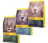 Josera La variación gourmet para gatos: 2 kg cada uno NatureCat, Léger & Catelux