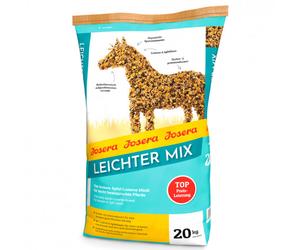 Josera Light Mix - Alimento para caballos - Muesli de manzana - Cantidad: 20 kg