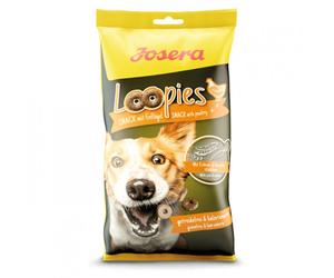 Josera Loopies - Snacks para perro - Pollo - Cantidad: 150 g