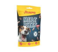 JOSERA Meat Bites Mini Chicken (8 x 70 g) | Adult | Premium Snack para Perros con Delicioso Pollo | 90% de Carne | Sin azúcar ni Cereales | Bajo en calorías | Consistencia Suave | Paquete de
