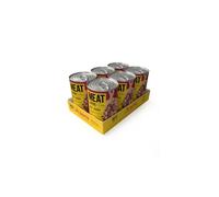 Josera Meat Lovers Menu Beef with Potato | Alimento húmedo para perros | alto contenido en carne | sin cereales | con carne y patatas | alimento completo | 6 x 400 g