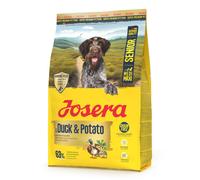 Josera Medi/Maxi Sénior - Pienso sin cereales para perro adulto de tamaño mediano y grande - Pato y Patata - Cantidad: 3 kg