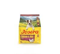 JOSERA Mini Adult Huhn & Reis (1x 900 g) | Premium Trockenfutter für ausgewachsene Hunde Kleiner Rassen | mit Biotin für Haut & Fell | Kleine Kroketten | extraverträglich | gluternfrei | 5er Pack