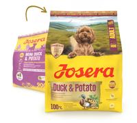 Josera Mini - Pienso para perros adultos pequeños - Pato y patata - Cantidad: 900 g