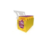 JOSERA Mini Salmon & Chicken (5 x 900 g) | Adult Mini | Premium Trockenfutter für ausgewachsene Hunde Kleiner Rassen | Kleine Kroketten | mit leckerem Soßenpulver auch NASS zu verfüttern | 5er Pack