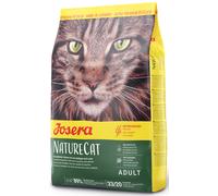 Josera - Pienso Gatos - 400 g - Naturecat - Alimento para Mascota Adulta Sin Cereales - Evita Bolas de Pelo - Salmón y Ave de Corral - Ayuda a Riñones