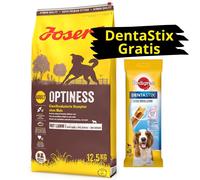 JOSERA Optiness 12,5kg + DentaStix ¡GRATIS!