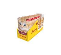 JOSERA Paté Kitten (16 x 85 g) | Gatitos | Comida húmeda Premium para Gatos en Crecimiento | Paté con Pollo y Zanahoria | Aceite de salmón | Sin Cereales | en Bolsas Frescas | Paquete de 16