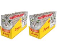 Josera Paté Pollo con Espinacas, 16 x 85 g, Comida para Gatos sin Cereales con Aceite de salmón, Comida húmeda súper Premium para Gatos Adultos, Paquete de 32