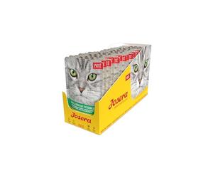 Josera Paté & Pollo con Perejil, 16 x 85 g, Comida para Gatos sin Cereales con Aceite de Salmón, Comida Húmeda Súper Premium para Gatos Adultos, Paquete de 16