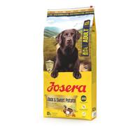 Josera Pato y Batata dulce Grainfree - Pienso para perro adulto de tamaño mediano y grande - Cantidad: 12,5 kg