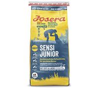 Josera - Pienso para Perros - 15 kg - Sensi Junior - Pato y Salmón - Alimento para Perro Adulto y Activo - Ideal Estómagos Sensibles - Fácil Digestión