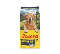 JOSERA Pollo y arroz (1 x 12,5 kg) | Adulto | Pienso seco de Primera Calidad para Perros Adultos de Razas Grandes | ácidos grasos Esenciales | croquetas XL para Evitar Que coman Demasiado rápido