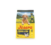 JOSERA Adult Large Huhn & Reis (1 x 3 kg) | Premium Trockenfutter für ausgewachsene Hunde großer Rassen | mit Lachsöl | glutenfrei | wertvolle Fettsäuren | XL-Kroketten gegen Schlingen | 1er Pack